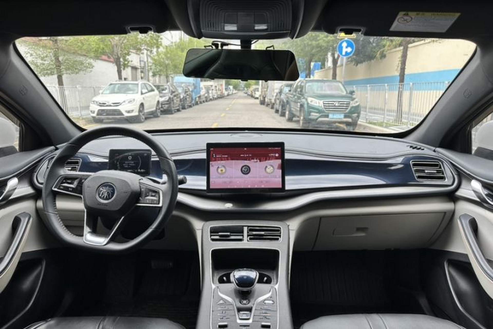 Used BYD Qin PLUS 2021 DM-i 55KM Flagship Model Interior 4