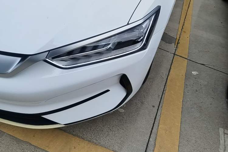 Used BYD Qin PLUS 2021 EV 500KM Luxury Model Left Front Headlight