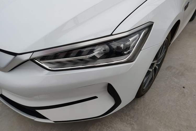 Used BYD Qin PLUS 2021 EV 500KM Luxury Model Left Front Headlight
