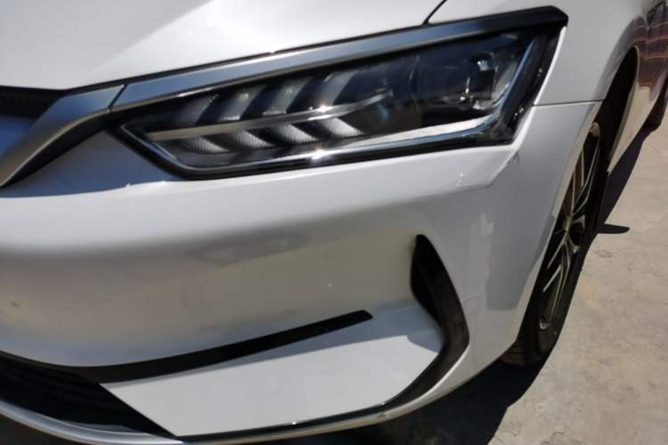 Used BYD Qin PLUS 2021 EV 500KM Luxury Model Left Front Headlight