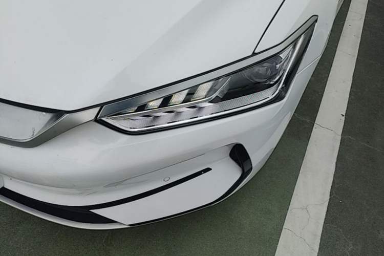 Used BYD Qin PLUS 2021 EV 500KM Premium Model Left Front Headlight