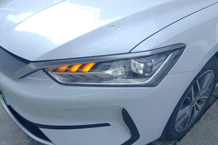 Used BYD Qin PLUS 2021 EV 400KM Luxury Model Left Front Headlight