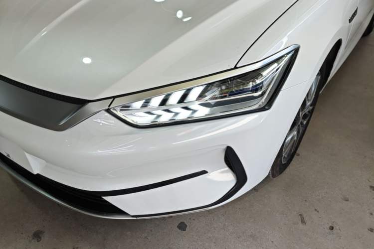 Used BYD Qin PLUS 2021 EV 500KM Luxury Model Left Front Headlight