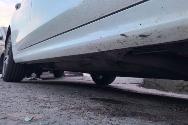Used BYD Qin PLUS 2021 DM-i 120KM Flagship Model Left Side Sill