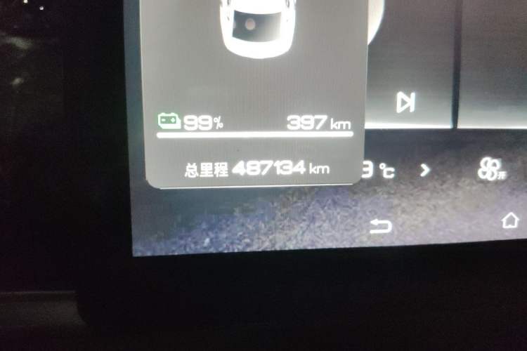 Used BYD Qin PLUS 2021 EV 400KM Leading Comfort Edition Odometer Close Up