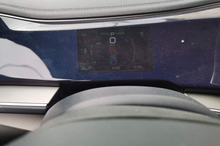 Used BYD Qin PLUS 2021 EV 500KM Premium Model Odometer Close Up