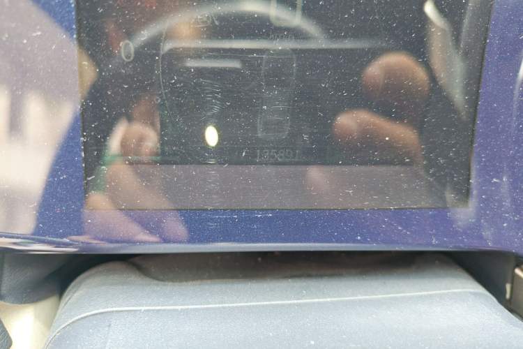 Used BYD Qin PLUS 2021 EV 600KM Flagship Model Odometer Close Up