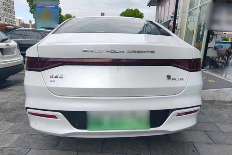 Used BYD Qin PLUS 2021 EV 400KM Leading Comfort Edition Rear