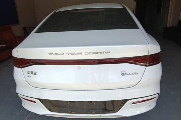 Used BYD Qin PLUS 2021 EV 500KM Luxury Model Rear