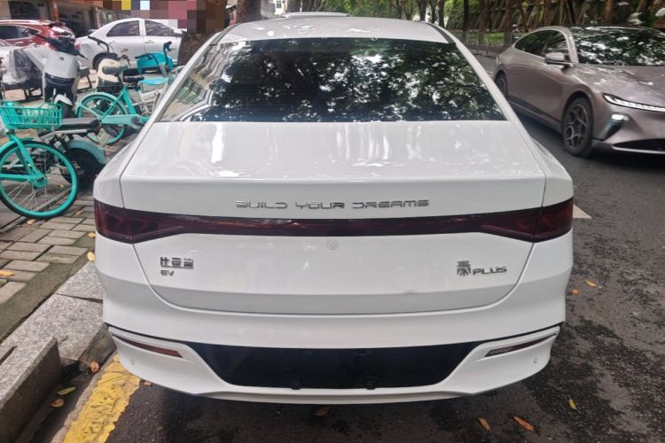 Used BYD Qin PLUS 2021 EV 500KM Premium Model Rear