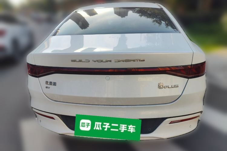 Used BYD Qin PLUS 2021 EV 500KM Luxury Model Rear