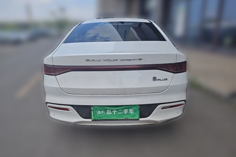 Used BYD Qin PLUS 2021 EV 600KM Flagship Model Rear