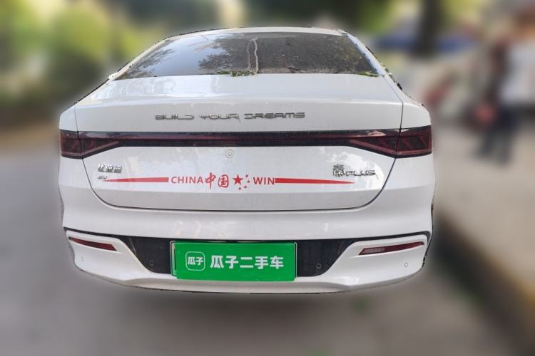 Used BYD Qin PLUS 2021 EV 500KM Luxury Model Rear