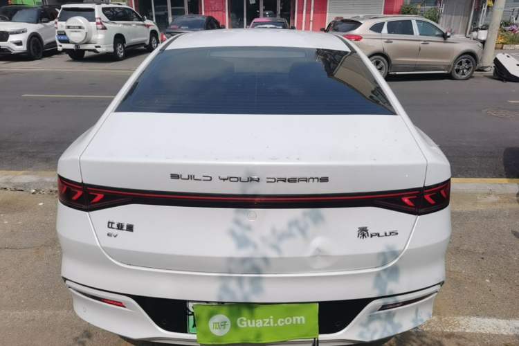 Used BYD Qin PLUS 2021 EV 400KM Leading Comfort Edition Rear