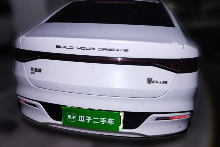 Used BYD Qin PLUS 2021 EV 500KM Luxury Model Rear
