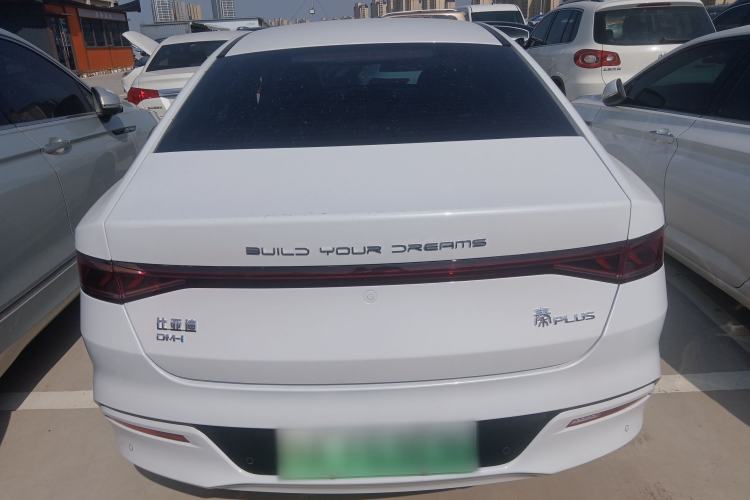 Used BYD Qin PLUS 2021 DM-i 55KM Flagship Model Rear