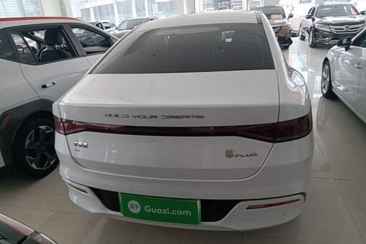Used BYD Qin PLUS 2021 EV 400KM Leading Comfort Edition Rear