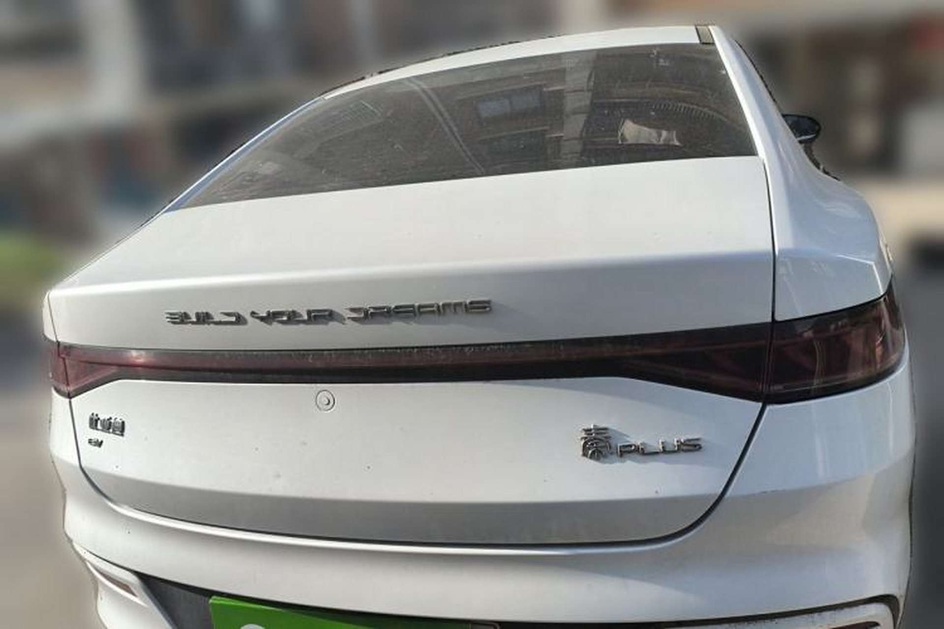 Used BYD Qin PLUS 2021 EV 400KM Leading Comfort Edition Rear
