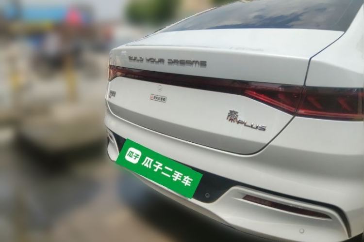 Used BYD Qin PLUS 2021 EV 500KM Luxury Model Rear