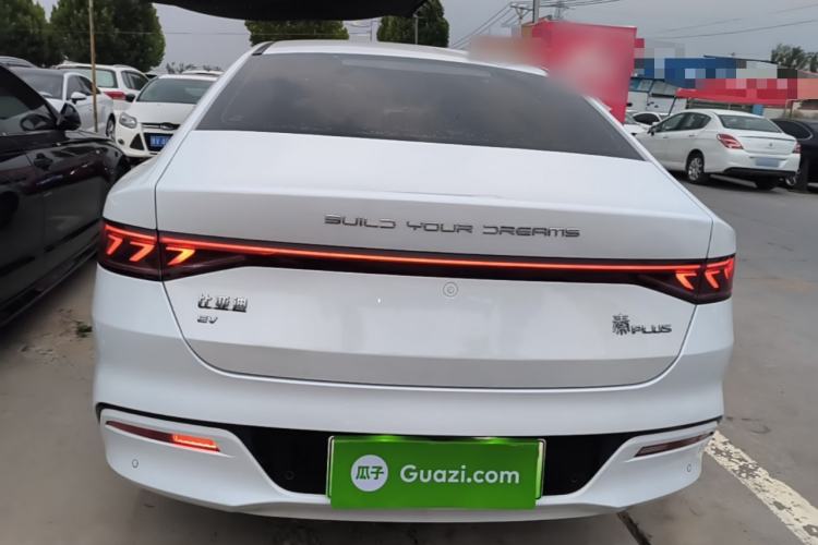 Used BYD Qin PLUS 2021 EV 500KM Luxury Model Rear