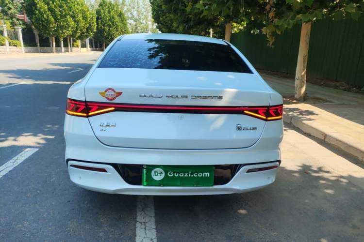 Used BYD Qin PLUS 2021 EV 500KM Luxury Model Rear