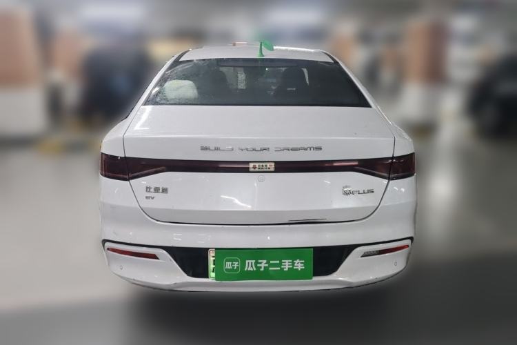 Used BYD Qin PLUS 2021 EV 600KM Flagship Model Rear