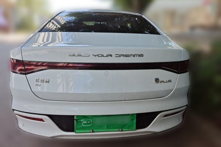 Used BYD Qin PLUS 2021 EV 400KM Luxury Model Rear
