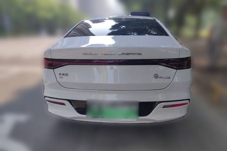 Used BYD Qin PLUS 2021 EV 500KM Luxury Model Rear
