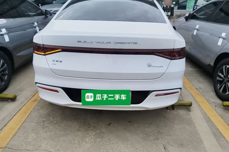 Used BYD Qin PLUS 2021 EV 500KM Luxury Model Rear