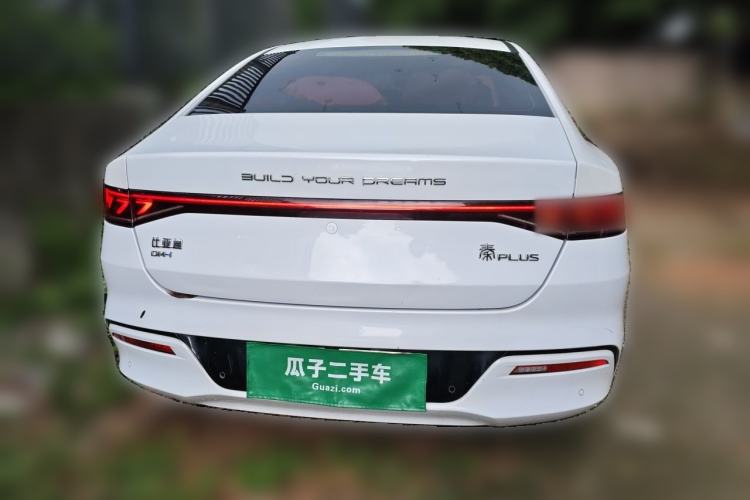 Used BYD Qin PLUS 2021 DM-i 55KM Flagship Model Rear