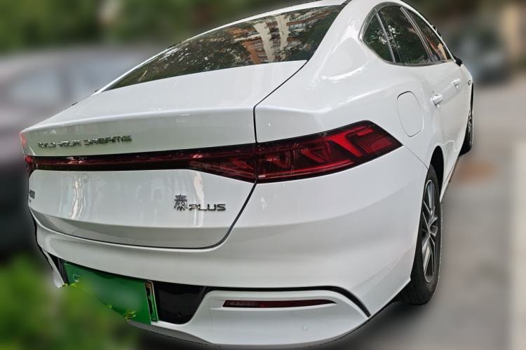 Used BYD Qin PLUS 2021 EV 500KM Luxury Model Rear