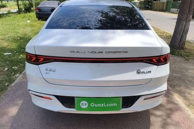 Used BYD Qin PLUS 2021 EV 500KM Luxury Model Rear