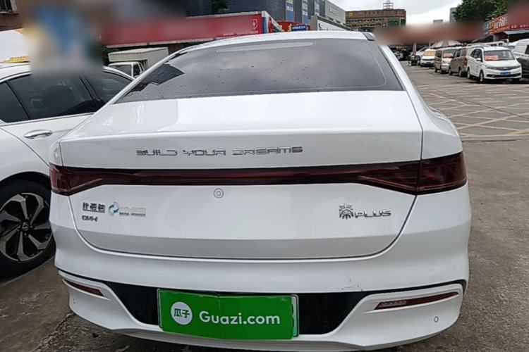 Used BYD Qin PLUS 2021 DM-i 55KM Flagship Model Rear