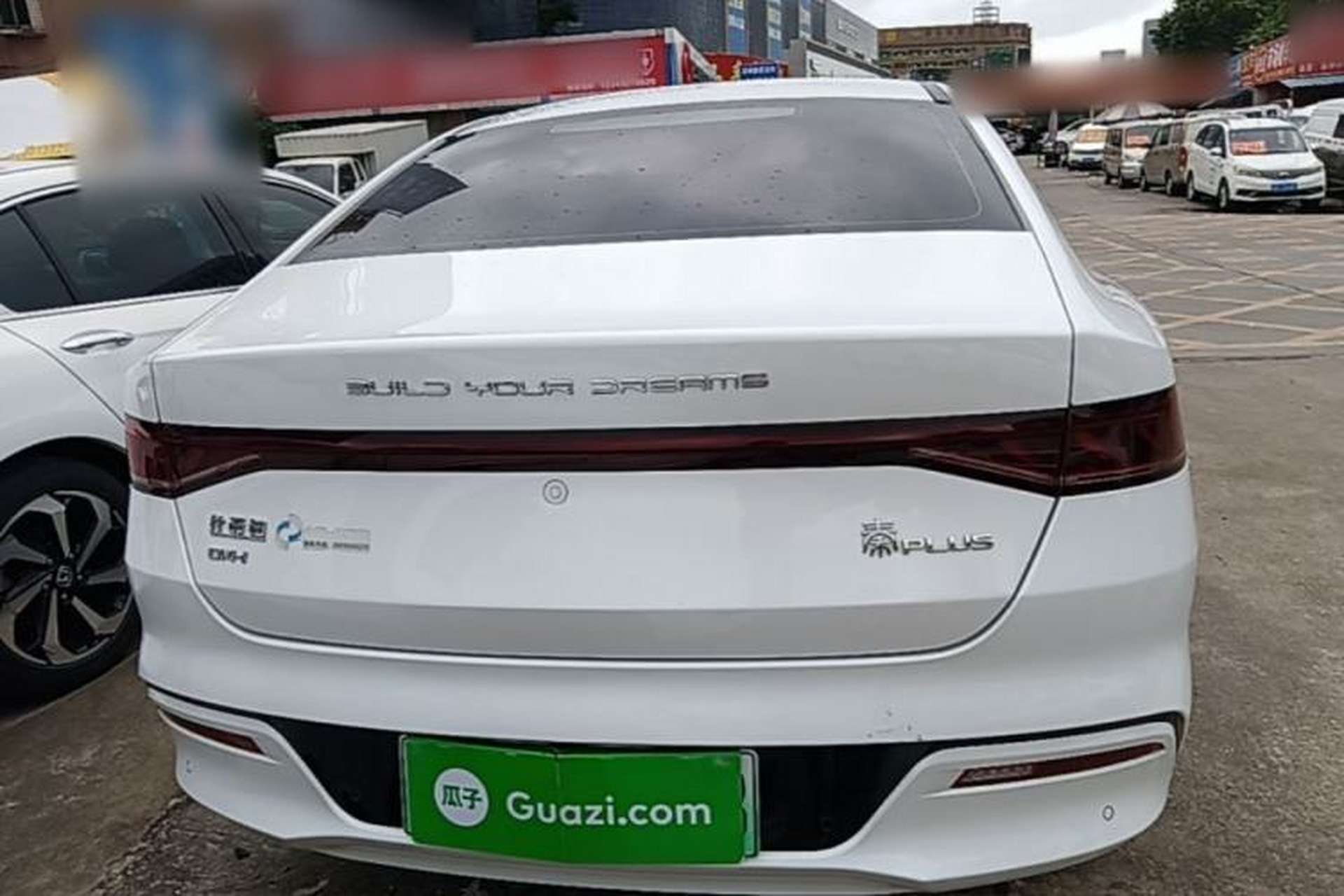 Used BYD Qin PLUS 2021 DM-i 55KM Flagship Model Rear