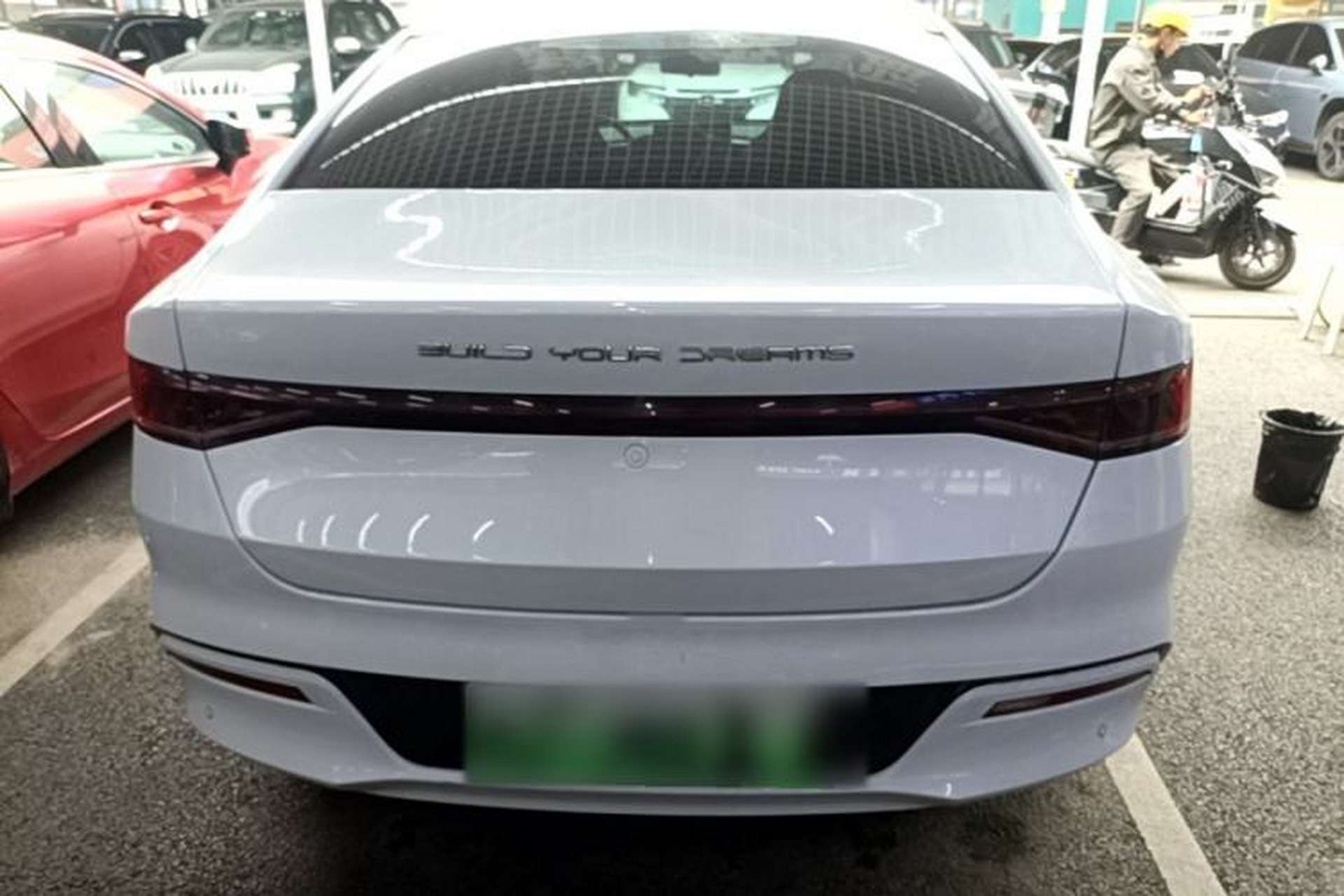 Used BYD Qin PLUS 2021 EV 500KM Luxury Model Rear