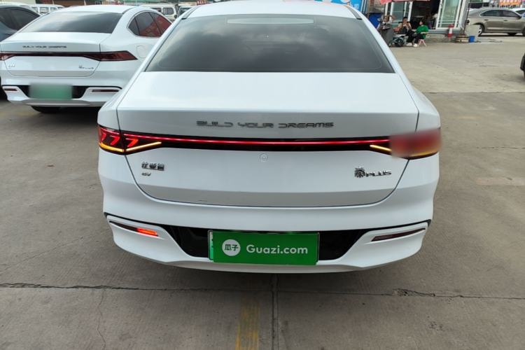 Used BYD Qin PLUS 2021 EV 500KM Luxury Model Rear