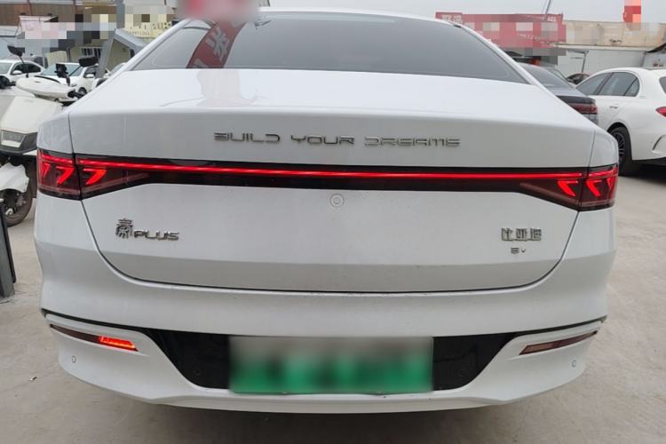 Used BYD Qin PLUS 2021 EV 500KM Luxury Model Rear