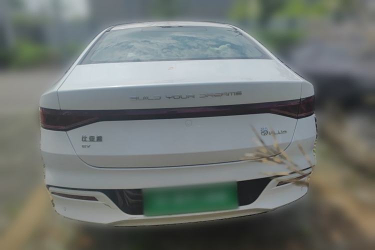 Used BYD Qin PLUS 2021 EV 500KM Luxury Model Rear