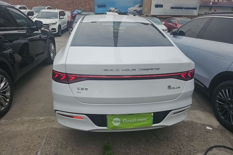 Used BYD Qin PLUS 2021 EV 500KM Luxury Model Rear