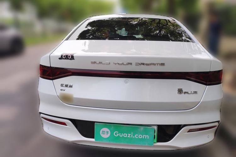 Used BYD Qin PLUS 2021 EV 600KM Flagship Model Rear