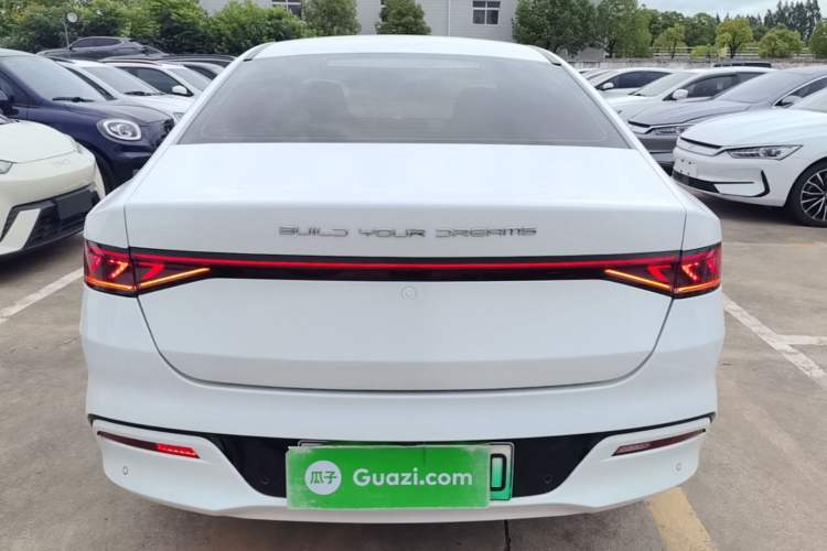 Used BYD Qin PLUS 2021 EV 400KM Leading Comfort Edition Rear
