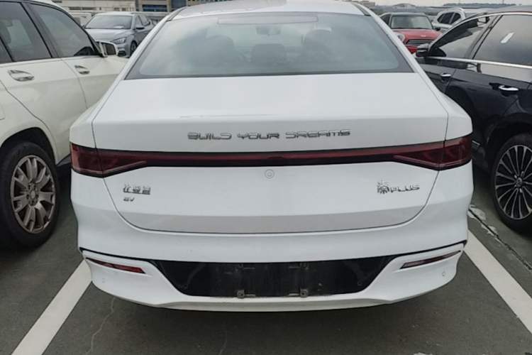 Used BYD Qin PLUS 2021 EV 500KM Premium Model Rear