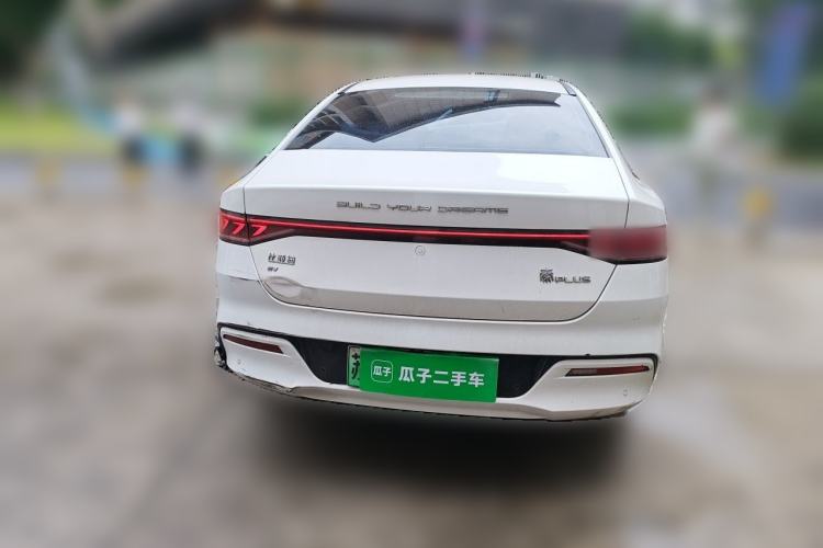 Used BYD Qin PLUS 2021 EV 600KM Flagship Model Rear