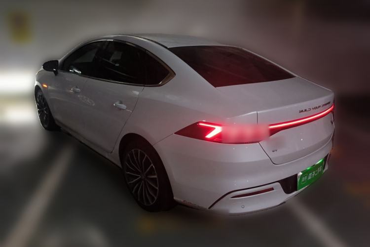 Used BYD Qin PLUS 2021 EV 600KM Flagship Model Rear Left 45 Deg