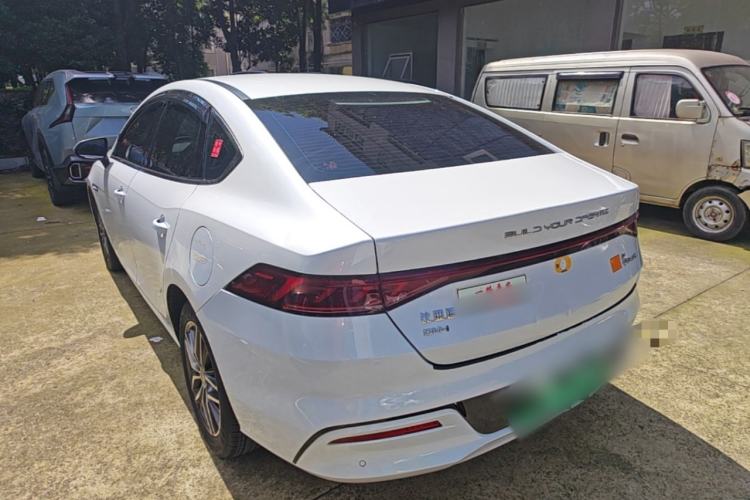 Used BYD Qin PLUS 2021 DM-i 55KM Flagship Model Rear Left 45 Deg
