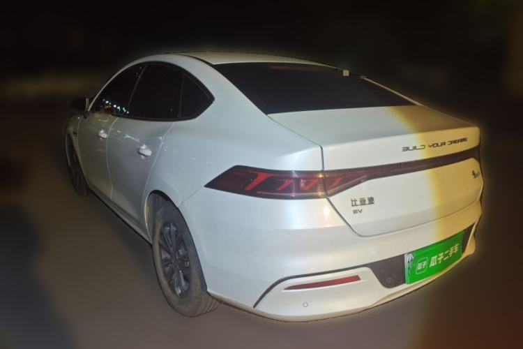 Used BYD Qin PLUS 2021 EV 400KM Leading Comfort Edition Rear Left 45 Deg