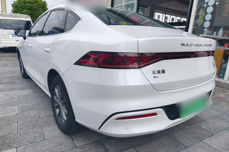 Used BYD Qin PLUS 2021 EV 400KM Leading Comfort Edition Rear Left 45 Deg