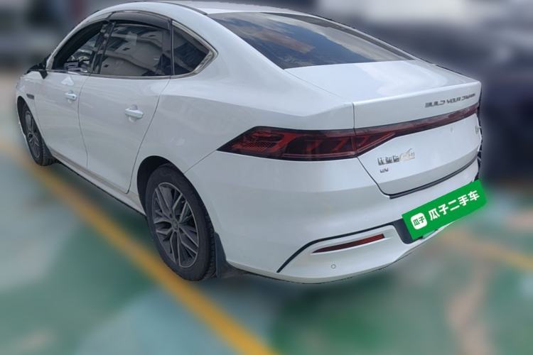 Used BYD Qin PLUS 2021 EV 500KM Premium Model Rear Left 45 Deg