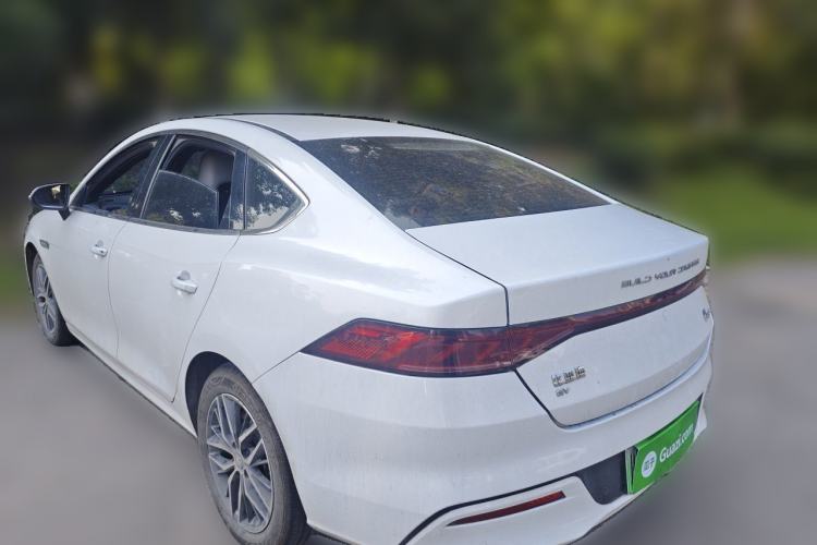 Used BYD Qin PLUS 2021 EV 500KM Luxury Model Rear Left 45 Deg