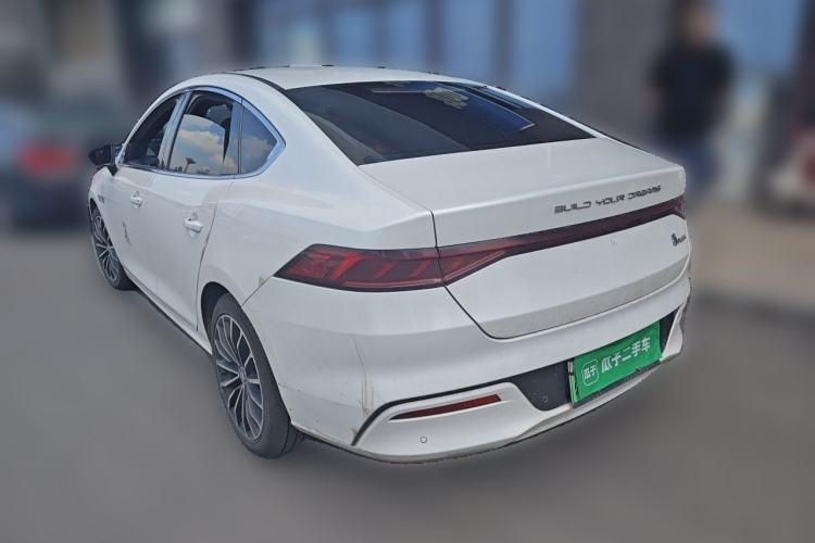 Used BYD Qin PLUS 2021 EV 600KM Flagship Model Rear Left 45 Deg